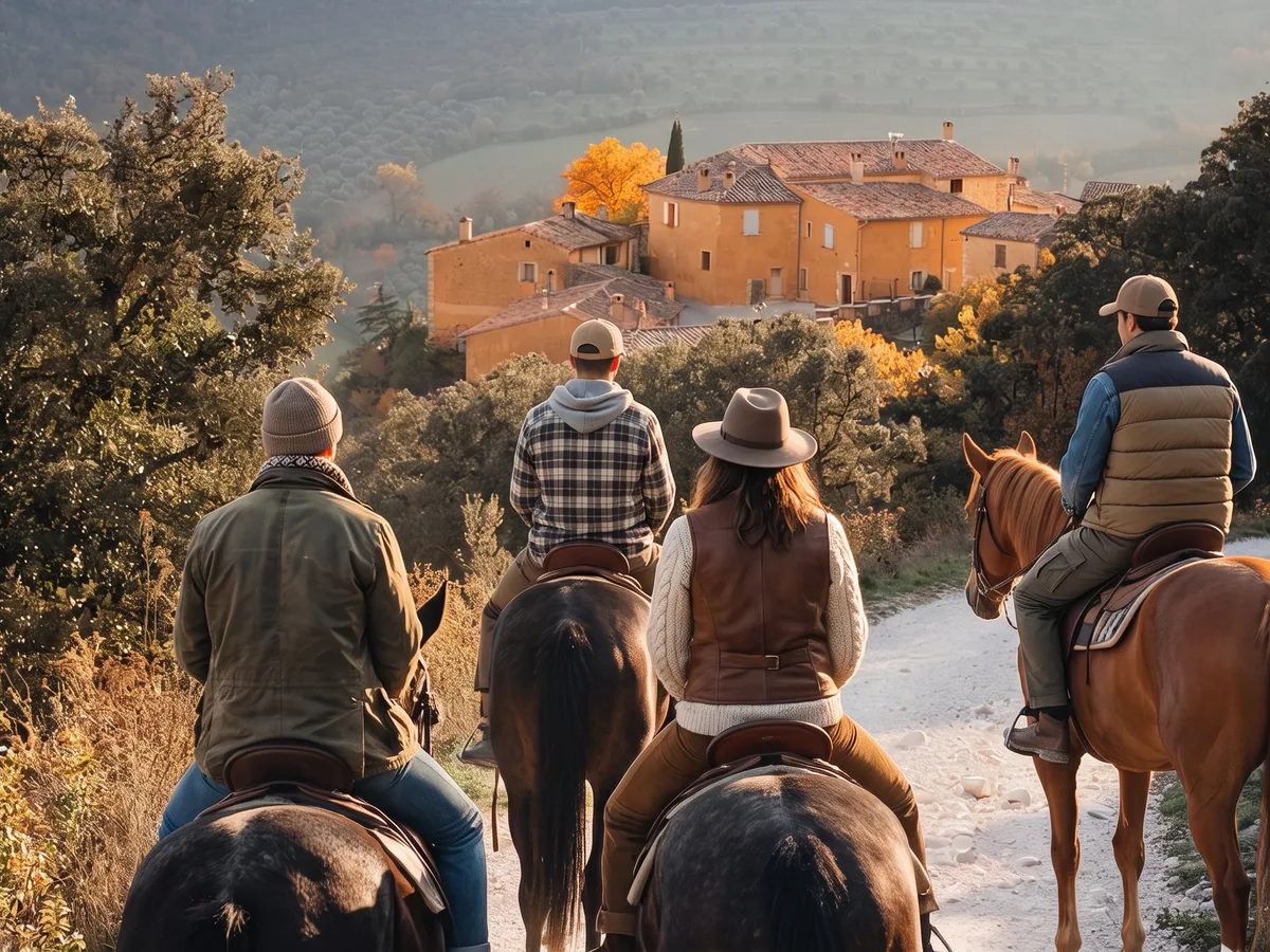 Balade à cheval dans la Drôme, autour de Vassieux-en-Vercors