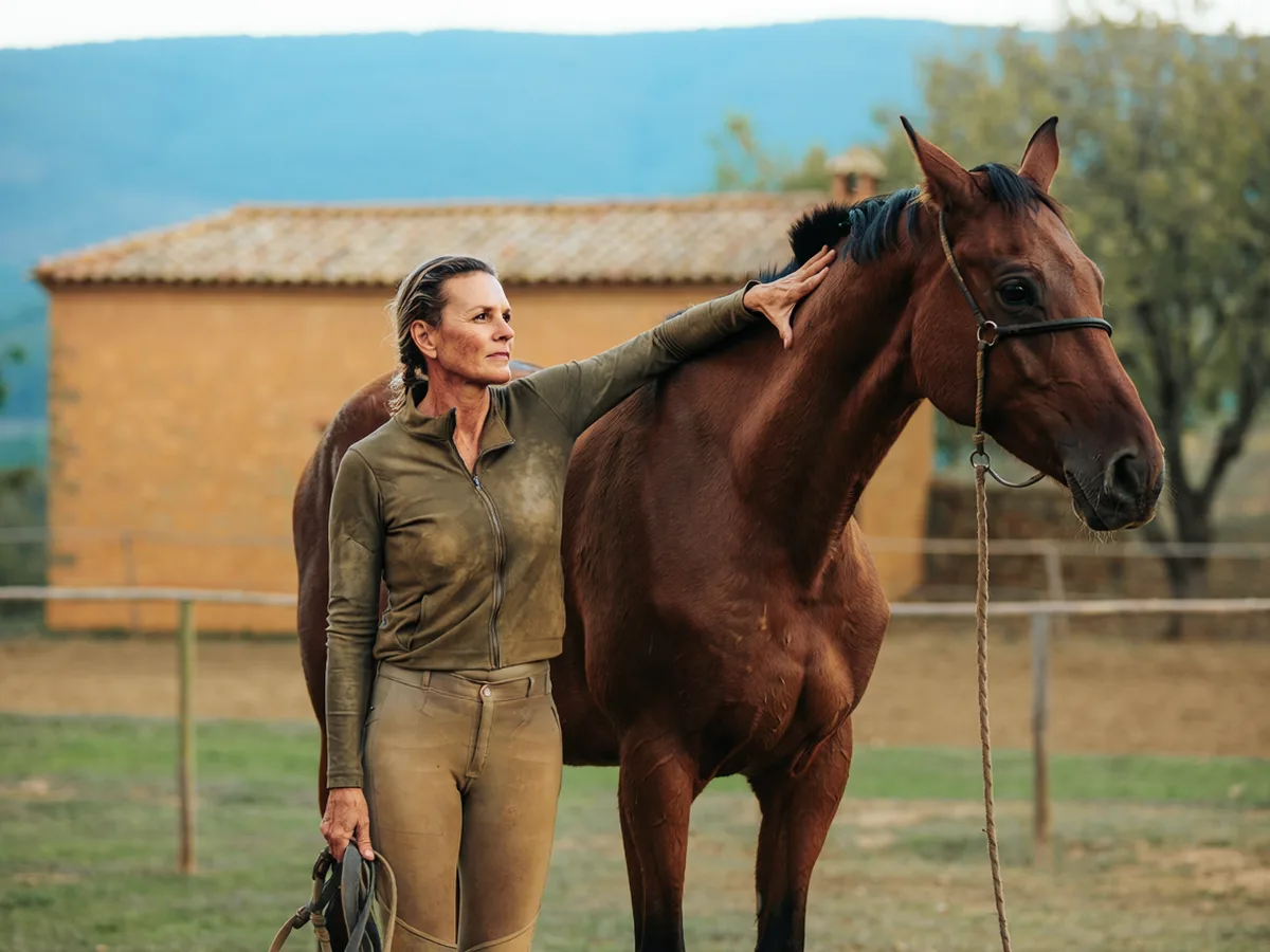 Cours d'équitation à Vassieux-en-Vercors, Drôme