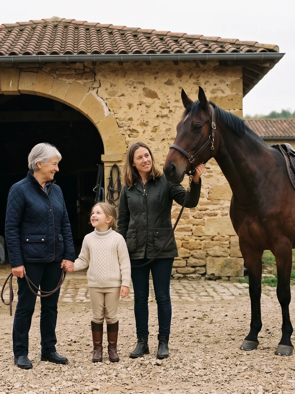 L'équipe, Vercors Equi'pieds, centre équestre à Vassieux-en-Vercors